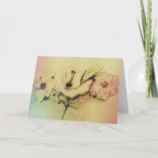Carte Bouquet floral
