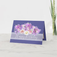 Bouquet floral chic Rose & Fleurs crocus Anniversa
