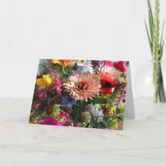 Carte Bouquet Garden