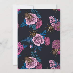 Carte Bouquets et tarantula 2