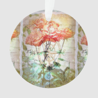 Carte, boussole, roses