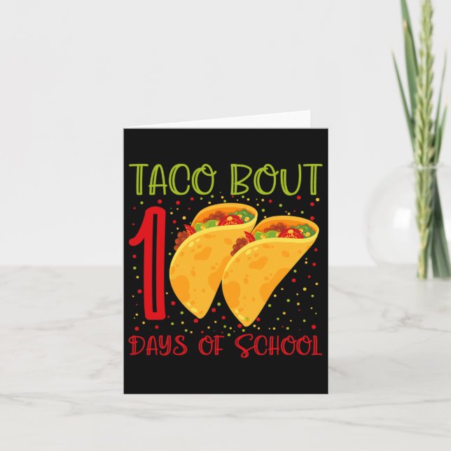 Carte Bout 100 Jours De L'École 100 Jours De L'École Fun (Devant)