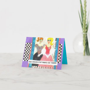 CARTE BOUT DE NOTECARD-FRIENDS POUR TOUJOURS