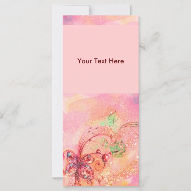 CARTE BOUTEILLE MAGIQUE EN ÉCLAIRAGE D'OR (Devant)