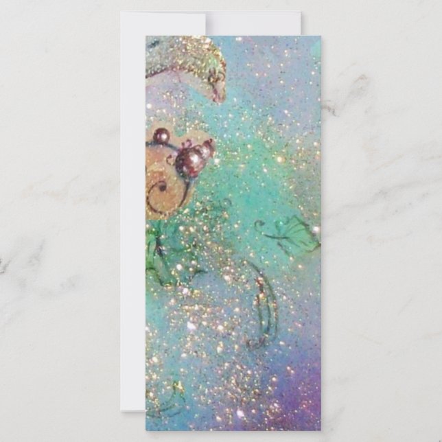 CARTE BOUTEILLE MAGIQUE EN ÉCLAIRAGE D'OR (Devant)