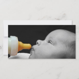 Carte Bouteille pour bébé