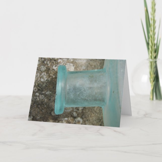 Carte Bouteille vintage (Devant)