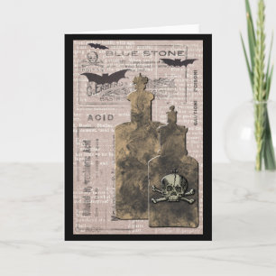 Carte Bouteilles Étiquettes de poison apothecaire