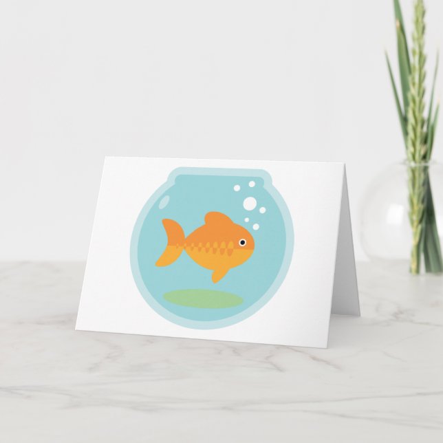 Carte Bowl de poisson d'or (Devant)