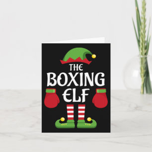 Carte Boxe de Noël du groupe de jumelage des elfes
