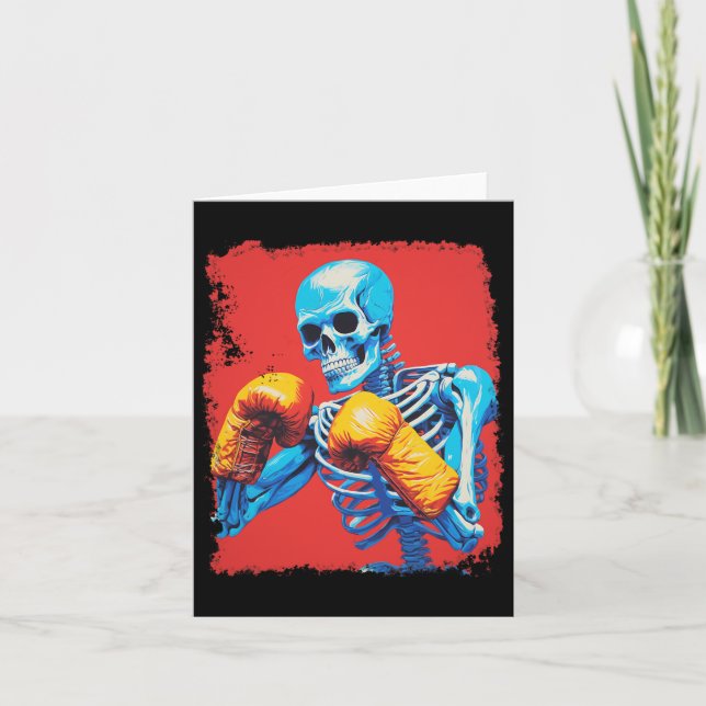 Carte Boxe de squelette (Devant)
