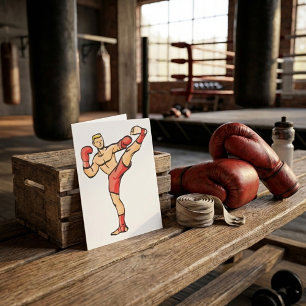 Carte Boxe pieds-poings