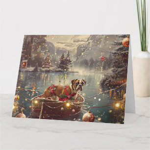 Carte Boxer Christmas Festive Voyage