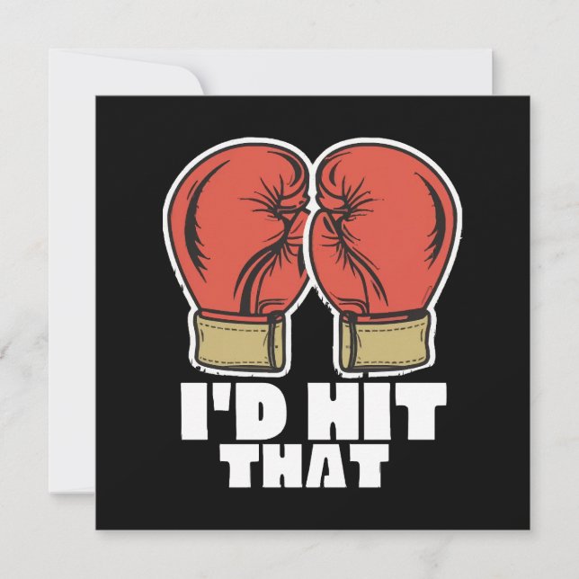 Carte Boxing gloves (Devant)