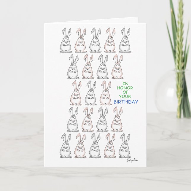 Carte Boynton 21 BUN SALUTE (Devant)