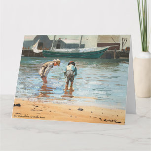 Carte Boys Wading (1873) Par Winslow Homer