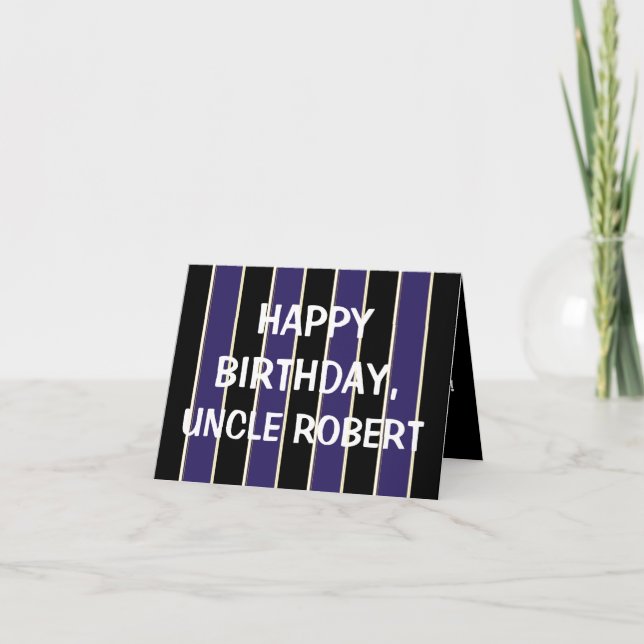 Carte BP Stripes (Devant)