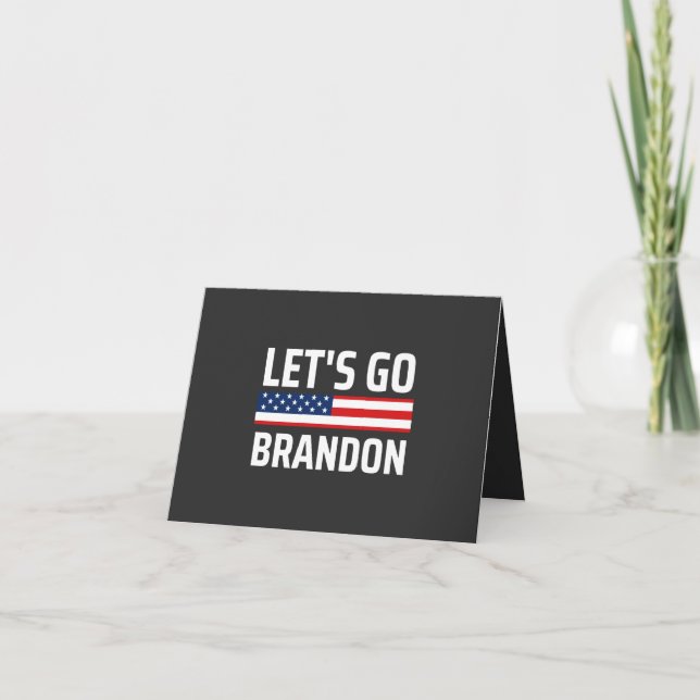 Carte Brandon chant joe biden (Devant)
