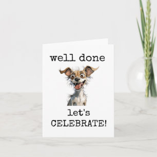 Carte Bravo, Fêtons, Félicitations Card