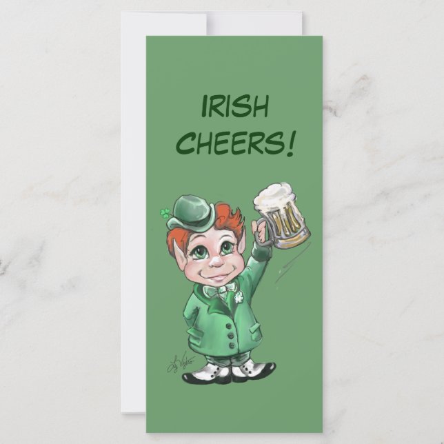 Carte Bravo irlandais ! Marque-page (Devant)