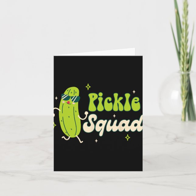 Carte Bridesmaid Mariée Babe Pickle Lover Bachelorette P (Devant)