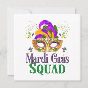 Carte Brigade Mardi Gras