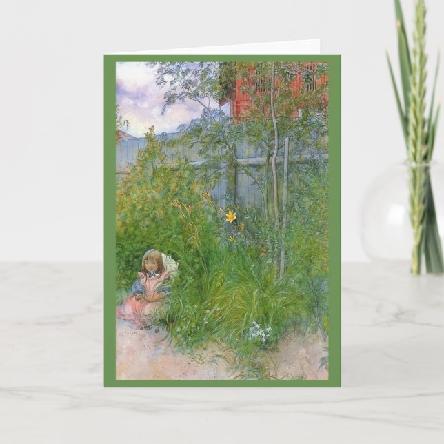 Carte Brita à fleurs (Devant)