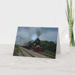 Carte Britannique "Flying Scotsman" en tournée près de P