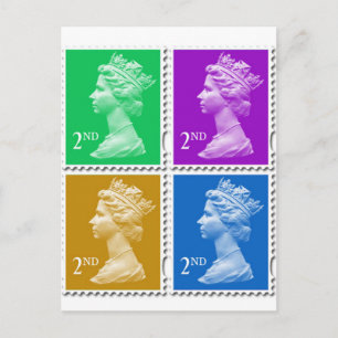 Carte britannique Stamp