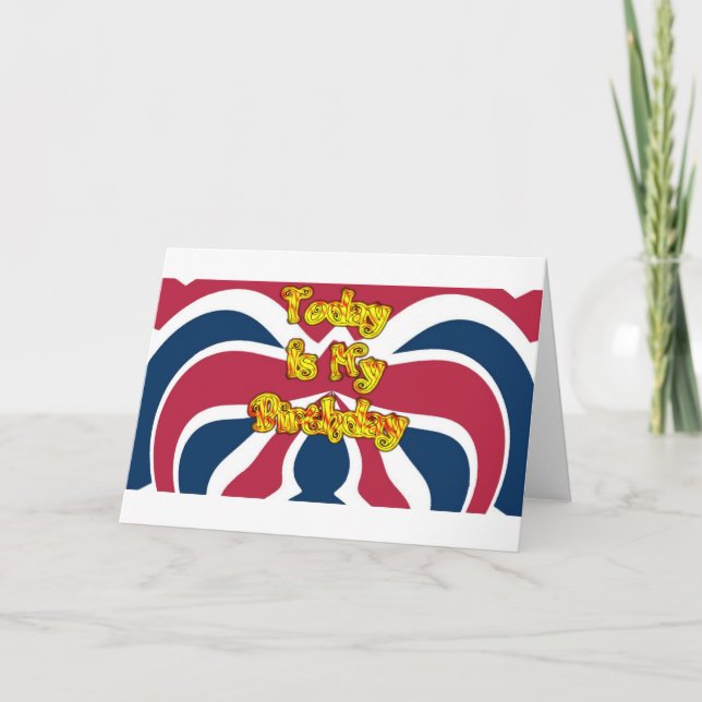 Carte British Birday Gifts Art Print (Devant)