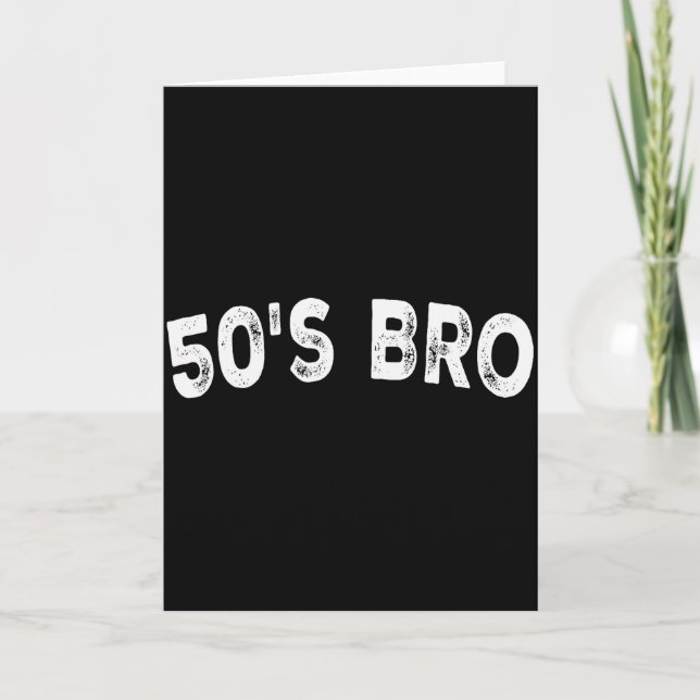 Carte Bro des années 50  (Devant)