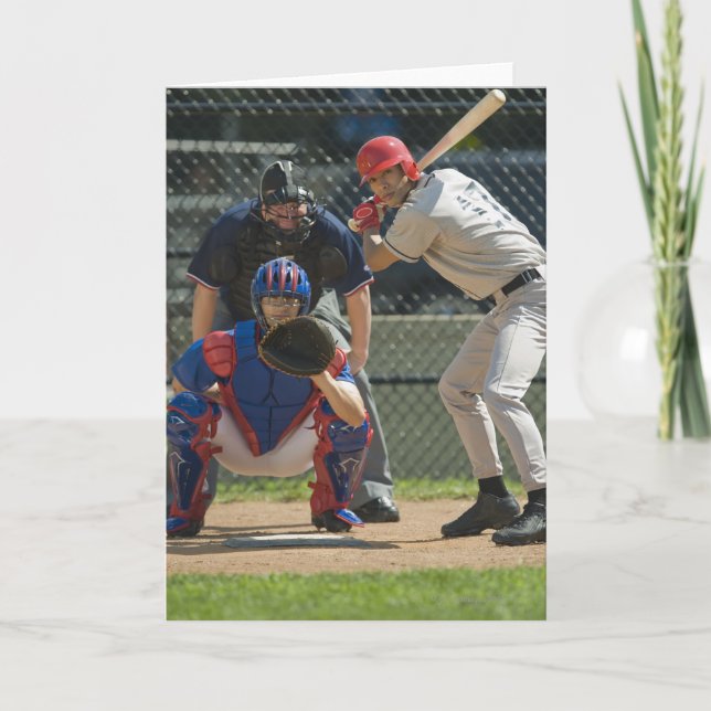 Carte Broc, pâte lisse et arbitre de base-ball dans prêt (Devant)
