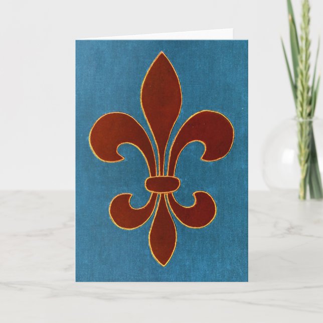 Carte Broderie médiévale (Devant)