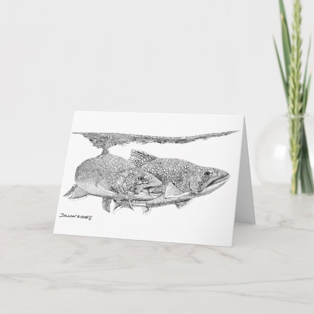 Carte Brook Trout (Devant)