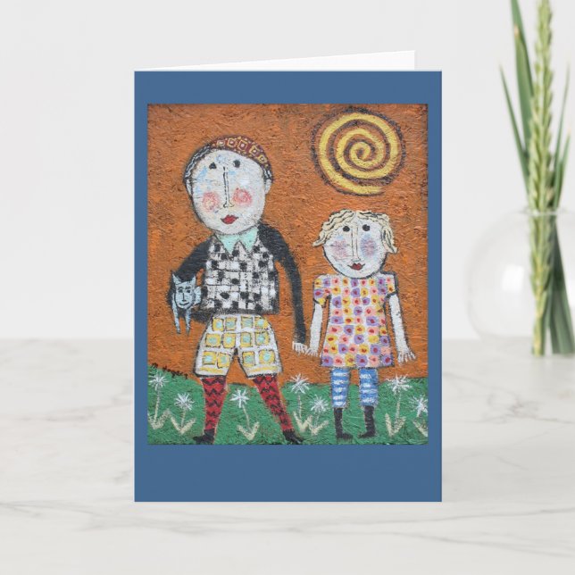 Carte Brother and sister card (Devant)