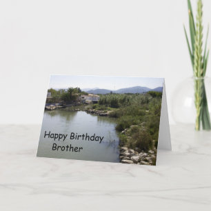 Carte Brother birthday
