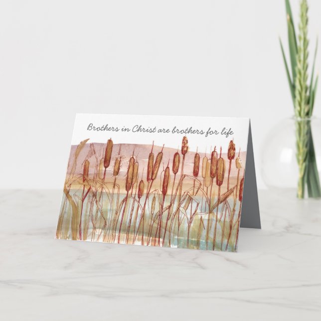 Carte Brothers in Christ for Life Desert Mountains (Devant)