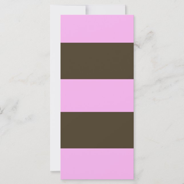 Carte Brown blanc rose et chocolat par STaylor (Devant)