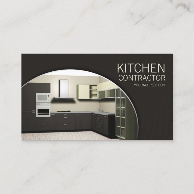 Carte Brown de menuiserie de cuisine (Devant)