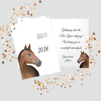 Carte Brown horse