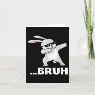Carte Bruh meme Funny Bro Ados Garçons Enfants Pâques Jo