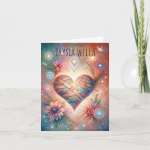 Carte Brysia Wella Welsh Hearts S'Apprécient Bientôt Car