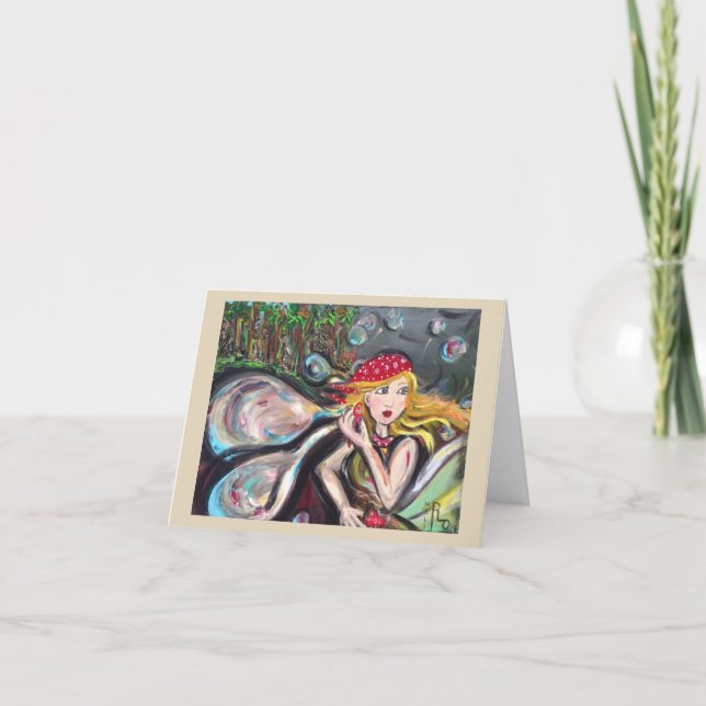 Carte Buble Blower Note (Devant)