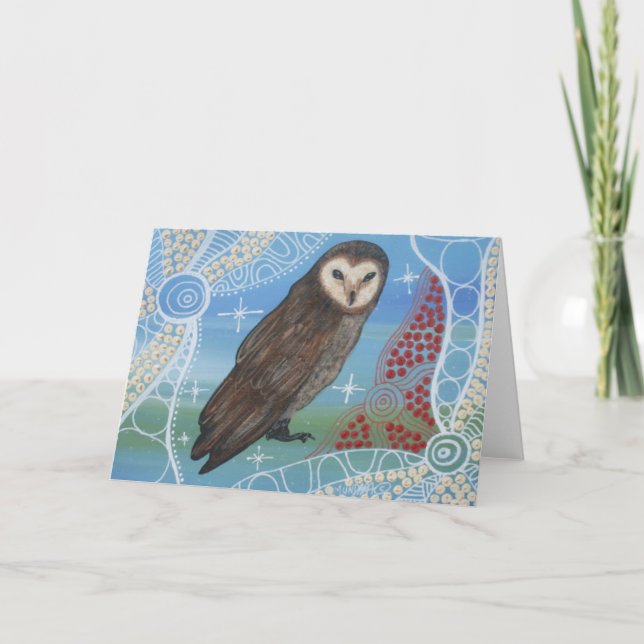 Carte Bubuk Owl Dreaming II (Devant)