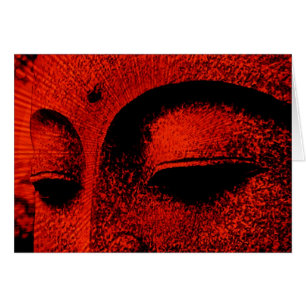 Carte BUDDHA RED