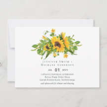 Budget Rustique Tournesols Mariage Sud
