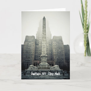Carte Buffalo, hôtel de ville de New York