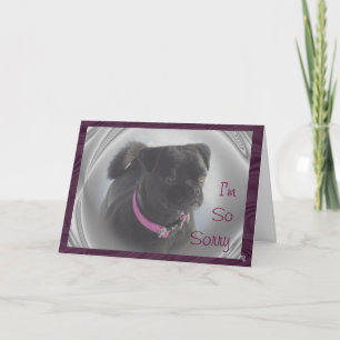 Carte Buggs Dog Susie-personnaliser n'importe quelle occ