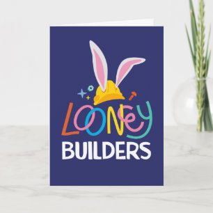 Carte BUGS BUNNY BUILDERS™  Logo empilé Casquette dur