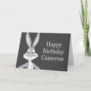 Carte BUGS BUNNY™   Regard de lapin